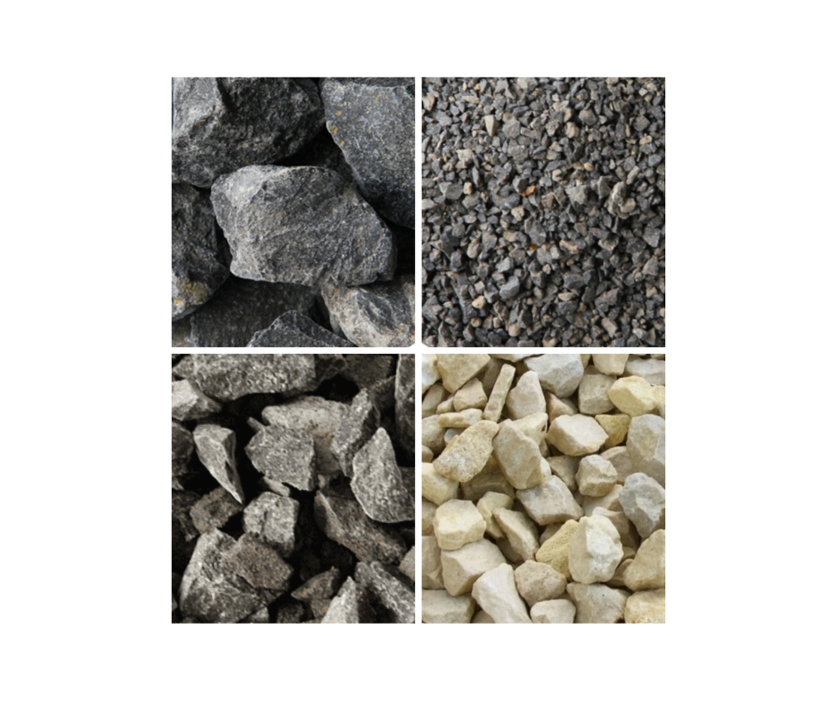 different types of aggregates