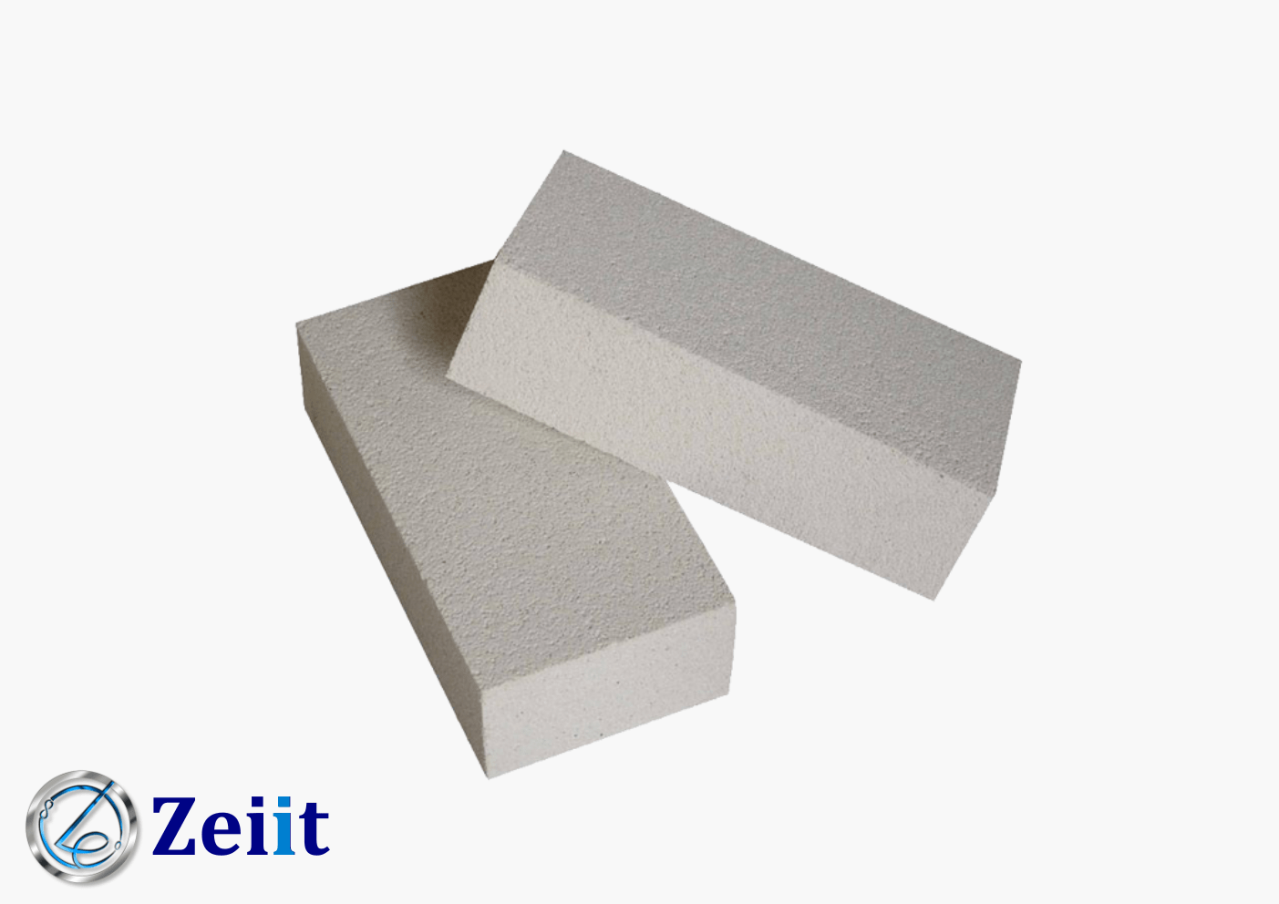 Fly ash bricks with zeiit logo